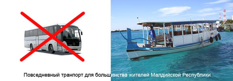 Автотранспорт на Мальдивах