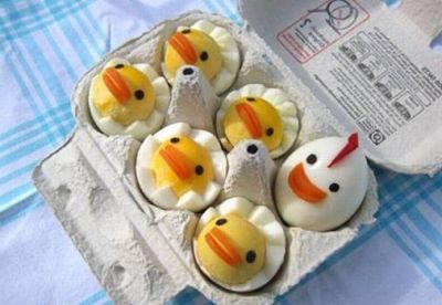Веселые яйца