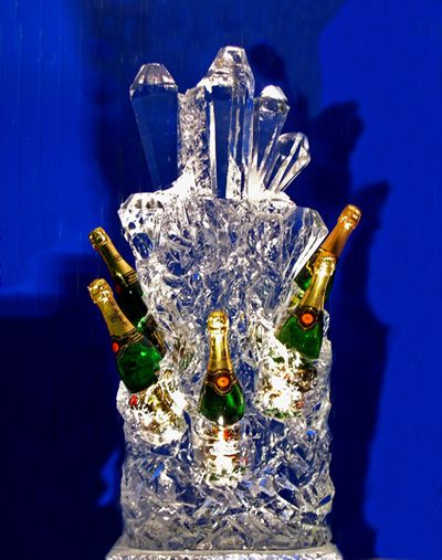 ледяная подставка для шампанского